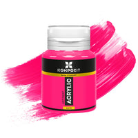 Akrilna barva STANDART Kompozit Fluorescent 20 ml – 114 Fluorescentna roza