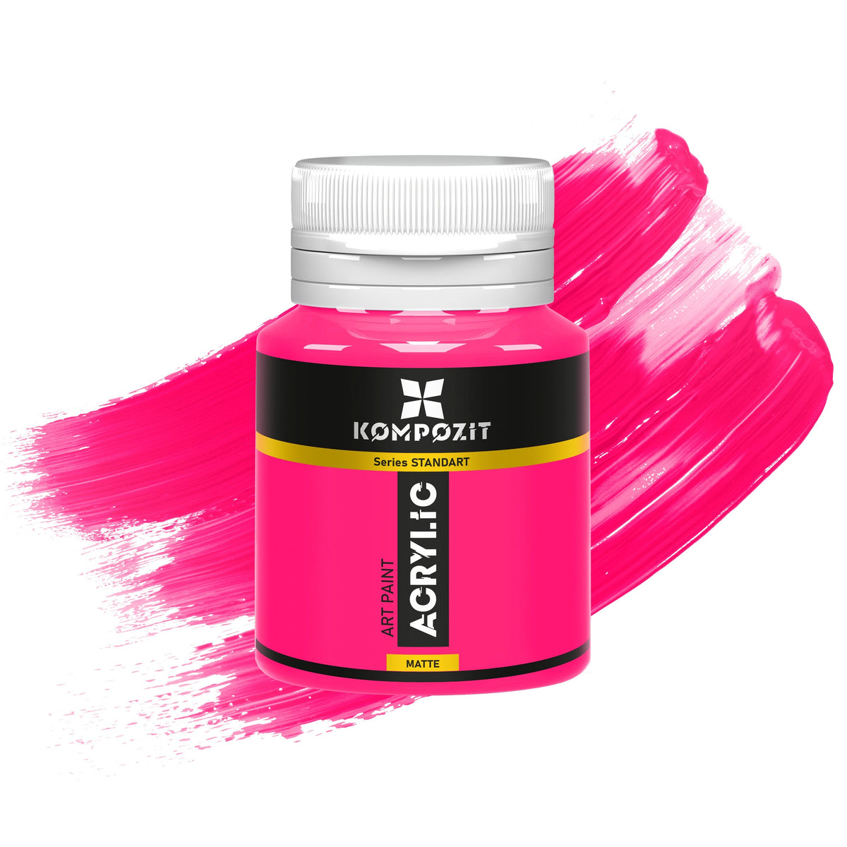Akrilna barva STANDART Kompozit Fluorescent 20 ml – 114 Fluorescentna roza