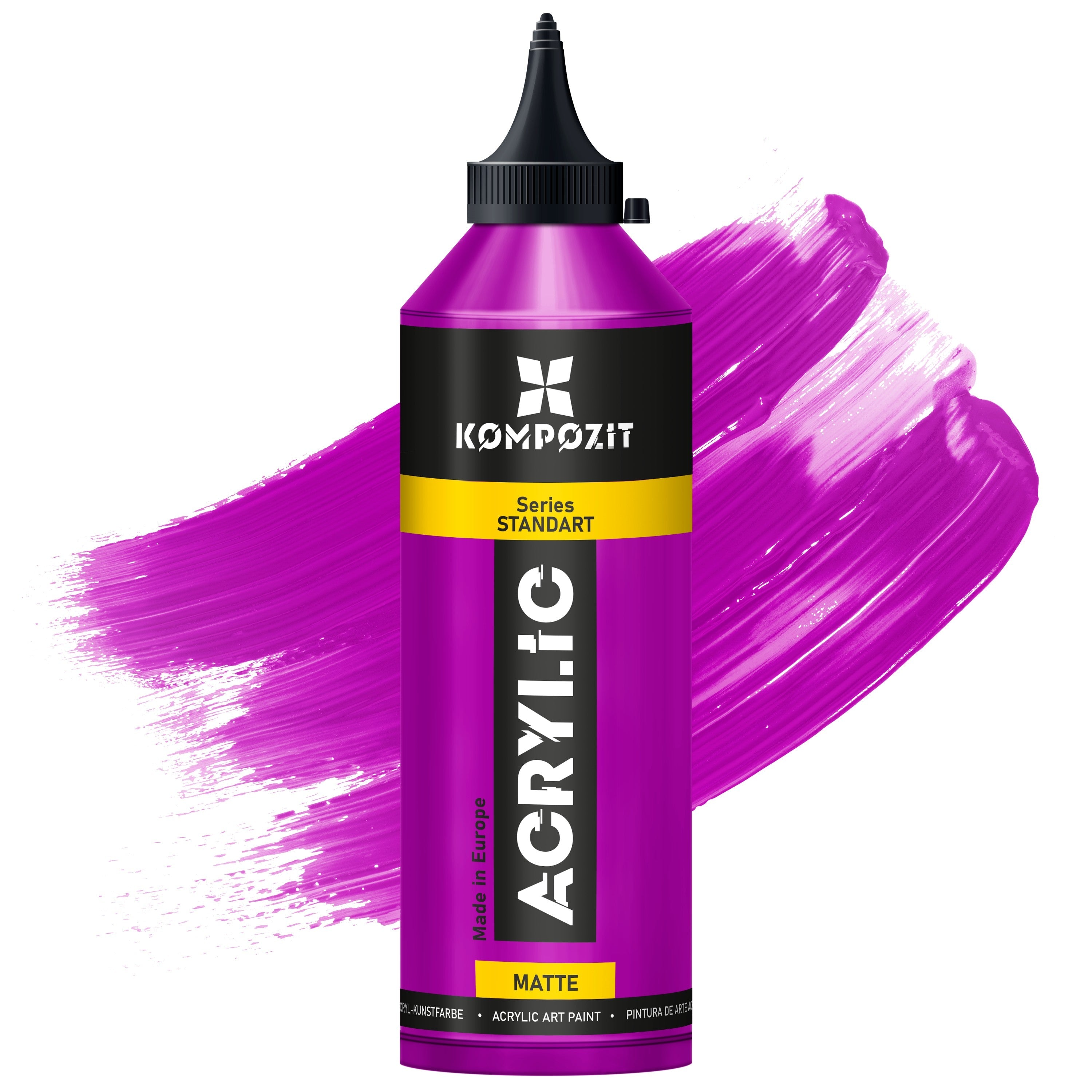 Akrilna barva Kompozit STANDART Fluorescent 500 ml – 115 fluorescentna vijolična