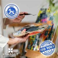 Set akrilnih barv Kompozit STANDART Fluorescent 6 x 20 ml
