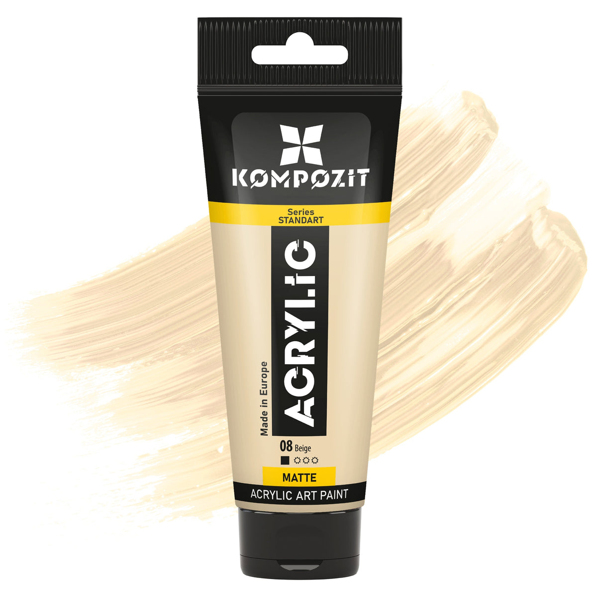 Akrilna barva STANDART Kompozit 75 ml – 08 bež