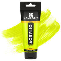 Akrilna barva Kompozit STANDART Fluorescent 75 ml – 111 Fluorescentno limetasto zelena