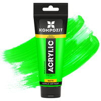 Akrilna barva Kompozit STANDART Fluorescent 75 ml – 112 Fluorescentno zelena