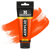 Akrilna barva Kompozit STANDART Fluorescent 75 ml – 113 Fluorescentno oranžna