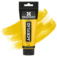 Akrilna barva STANDART Kompozit 75 ml – 12 svetlo rumena