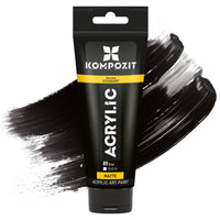 Akrilna barva STANDART Kompozit 75 ml – 89 črna