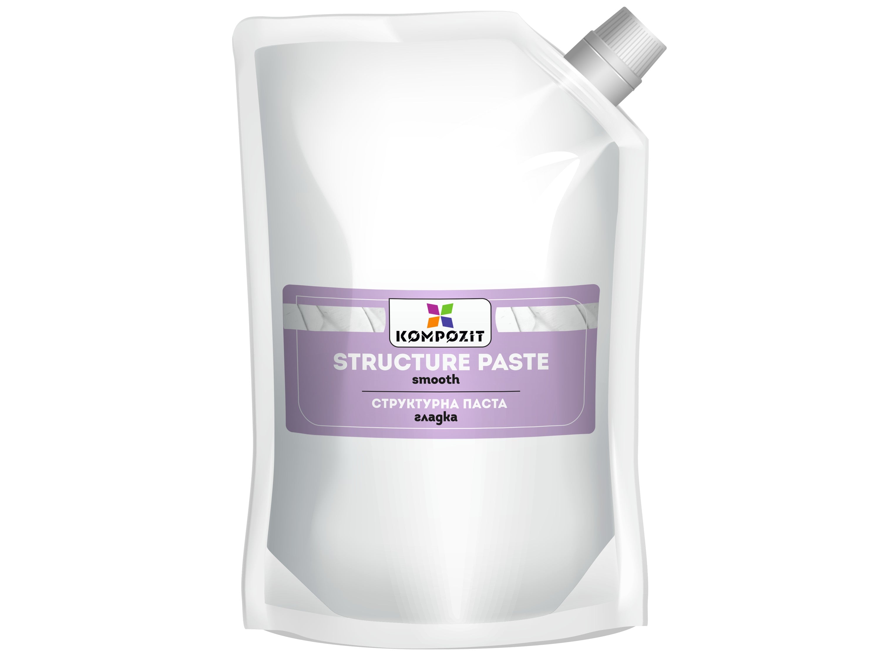 Gladka bela strukturirna pasta Kompozit – 500 ml