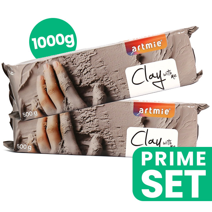 ARTMIE Clay with me Set gline za modeliranje 2x500g