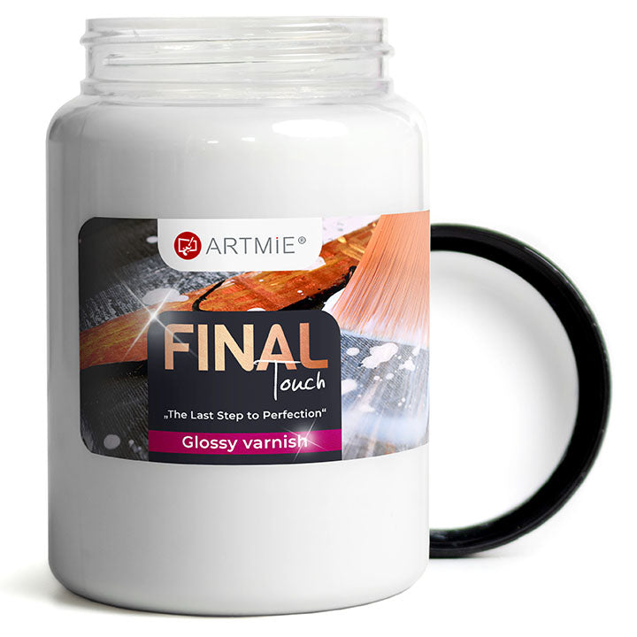 ARTMIE FINAL TOUCH Vodno redčljiv lak 400 ml | Različne vrste – pogled 2