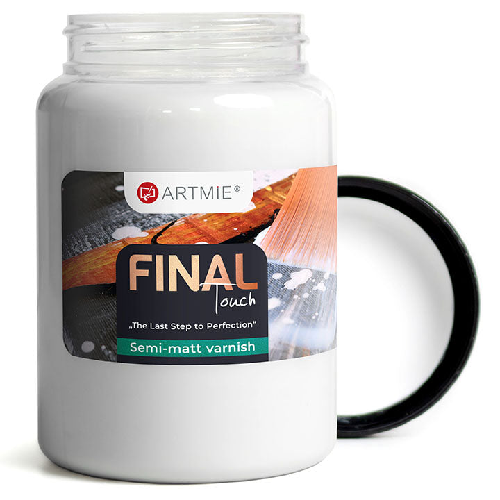 ARTMIE FINAL TOUCH Vodno redčljiv lak 400 ml | Različne vrste – pogled 3