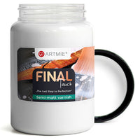 ARTMIE FINAL TOUCH Vodno redčljiv lak 400 ml | Različne vrste – pogled 3