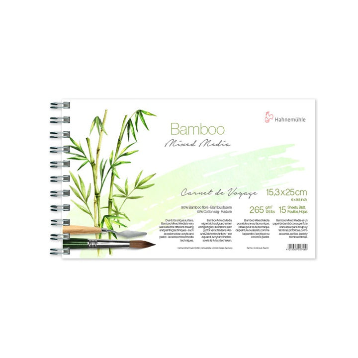 BAMBOO CARNET DE VOYAGE HAHNEMÜHLE Mešani mediji