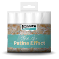 Barva z efektom patine - 5delni set