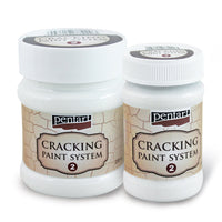 Barva z efektom razpoke 100 ml - Crackle System - komponenta 2 – White