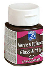 Barva za steklo in keramiko GLASS & TILE - TRANSPARENT 50ml | različne barve