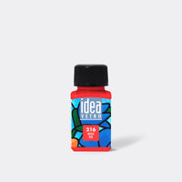 Barva za steklo MAIMERI Idea Vetro - 60 ml – Rdeča