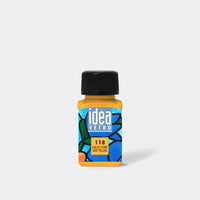 Barva za steklo MAIMERI Idea Vetro - 60 ml – Temno rumena