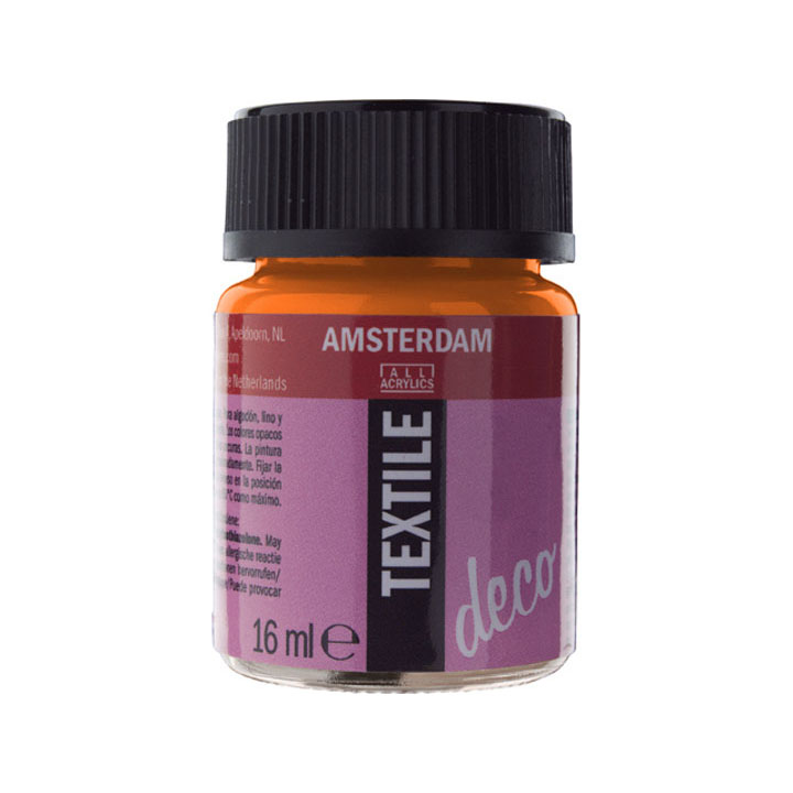 Barva za tekstil Amsterdam Textile Deco 16ml / 40 odtenkov | različne barve – pogled 2