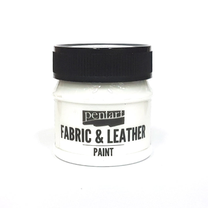 Barva za tekstil in usnje Pentart 50 ml | različne barve - bela