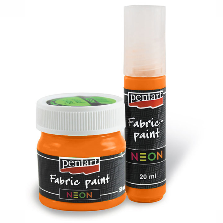 Barva za tekstil NEON 50 ml | več različnih odtenkov – pogled 3