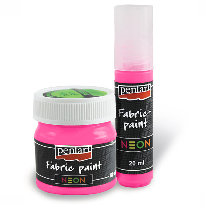 Barva za tekstil NEON 50 ml | več različnih odtenkov – pogled 4