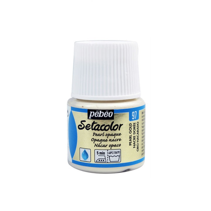 Barva za tekstil Pebeo Setacolor Opaque Pearl 45 ml | različne barve
