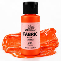 Barva za tekstil Phoenix 59 ml | različni odtenki – oranžna / 304