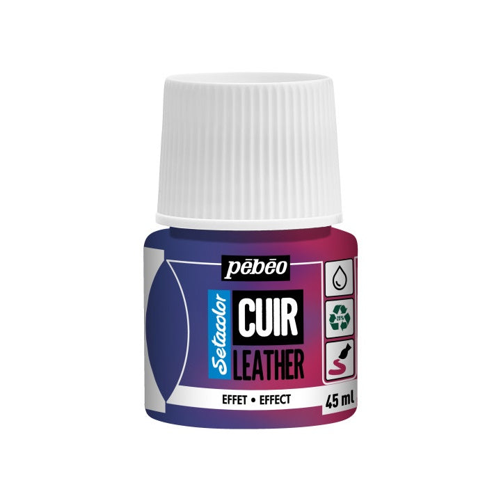 Barva za usnje Pebeo Setacolor effect 45 ml | različne barve