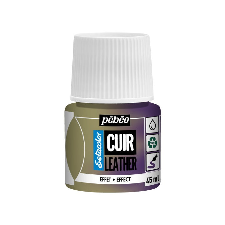 Barva za usnje Pebeo Setacolor effect 45 ml | različne barve – pogled 10