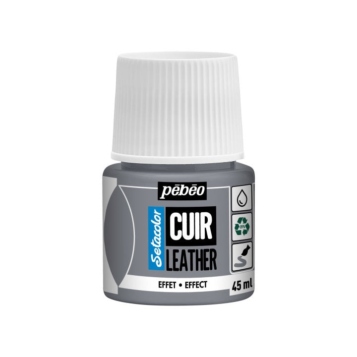 Barva za usnje Pebeo Setacolor effect 45 ml | različne barve – pogled 2