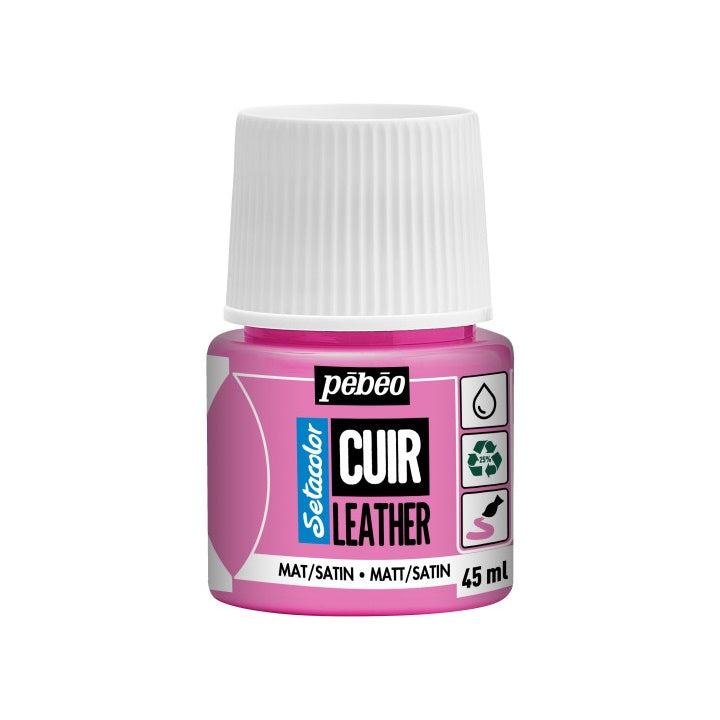 Barva za usnje Pebeo Setacolor matt/satin 45 ml | različne barve – pogled 2
