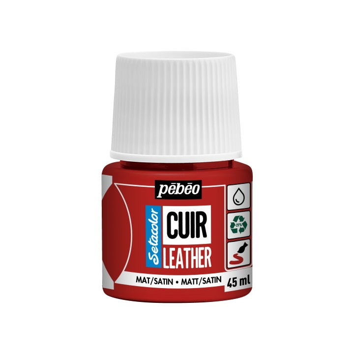 Barva za usnje Pebeo Setacolor matt/satin 45 ml | različne barve – pogled 9