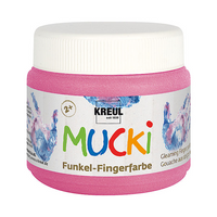 Barve za nanos s prsti svetleče 150 ml MUCKI – Fairy dust rose