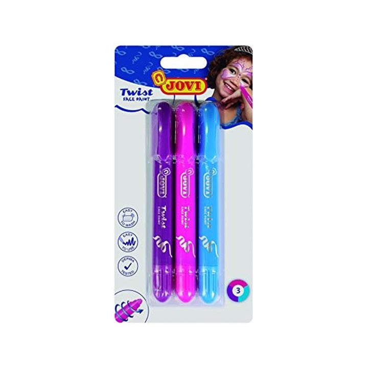 Barve za obraz JOVI Twist Girl 3 kosi