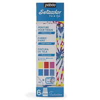 Barve za svetle tkanine Pebeo Setacolor 6 x 20 ml
