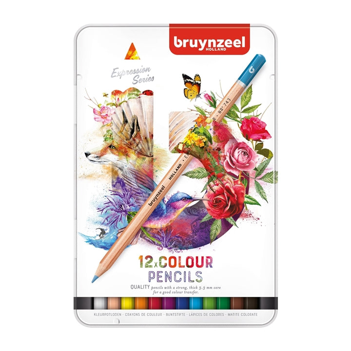 Barvice bruynzeel Expression Series v pločevinasti embalaži | različni kompleti – pogled 2