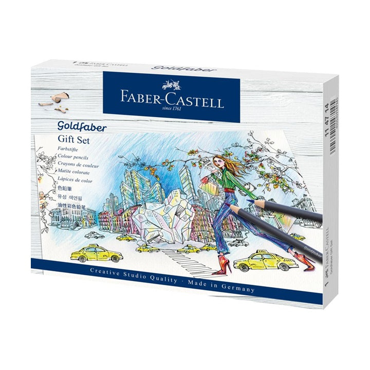 Barvice Goldfaber Faber-Castell začetni set