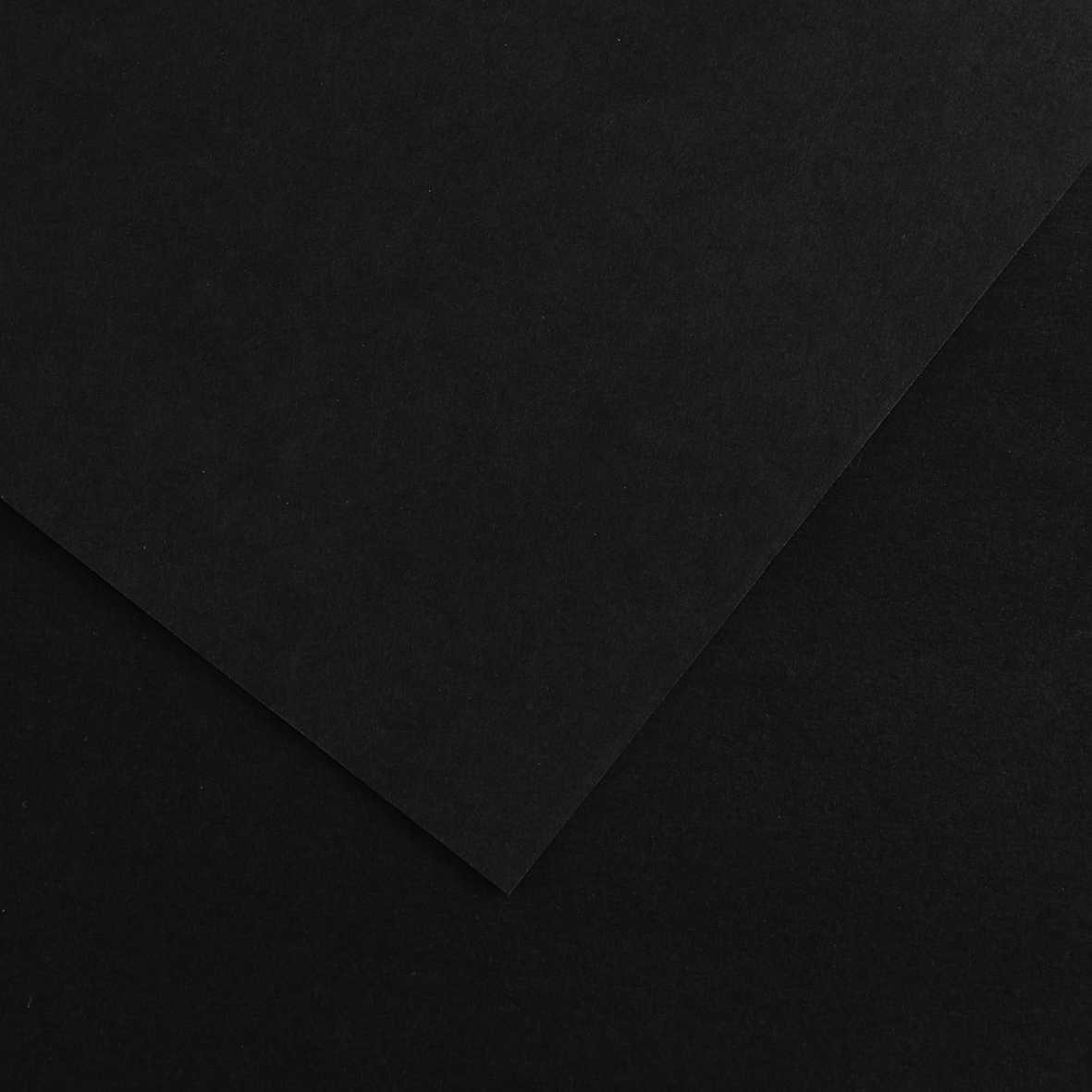 Barvni papir Canson Vivaldi A4 185 g – Črna 38