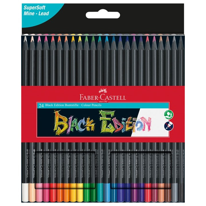 Barvni pasteli Faber-Castell Black Edition | različni kompleti – pogled 3