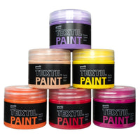 Barvni set za temen tekstil Profil - SUNSET BOULEVARD 6 x 50 ml