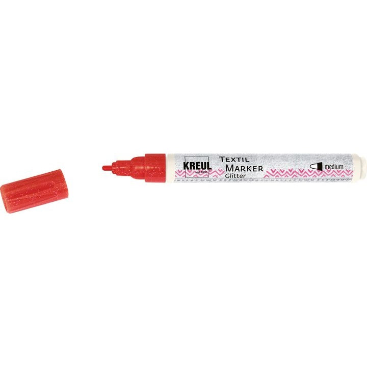 Bleščeči markerji za tekstil Kreul medium | različni odtenki