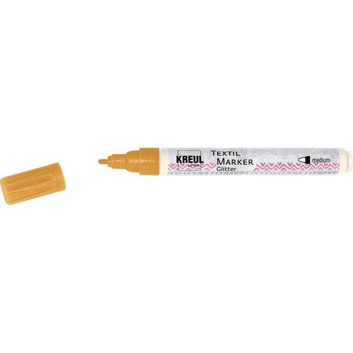 Bleščeči markerji za tekstil Kreul medium | različni odtenki – pogled 10
