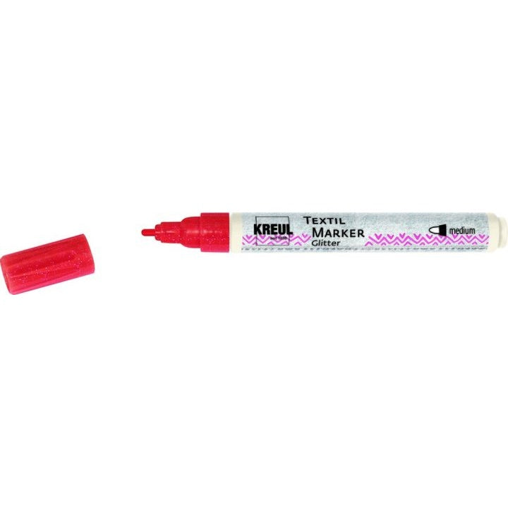 Bleščeči markerji za tekstil Kreul medium | različni odtenki – pogled 3
