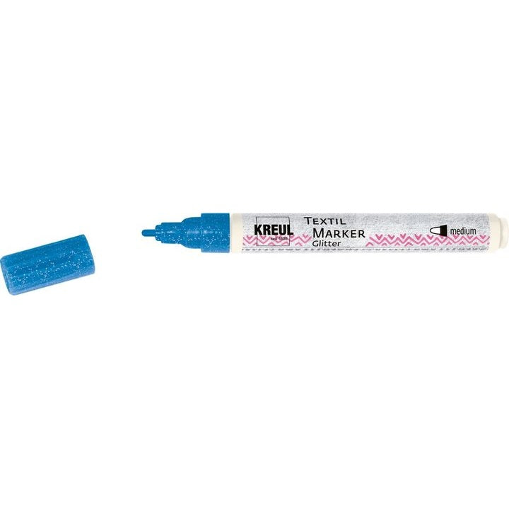 Bleščeči markerji za tekstil Kreul medium | različni odtenki – pogled 4
