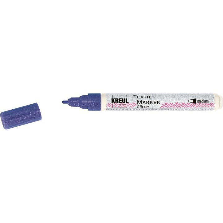 Bleščeči markerji za tekstil Kreul medium | različni odtenki – pogled 5