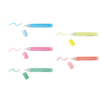 Bleščeče lepilo GIOTTO Glitter Glue neonske barve 5 x 10 g