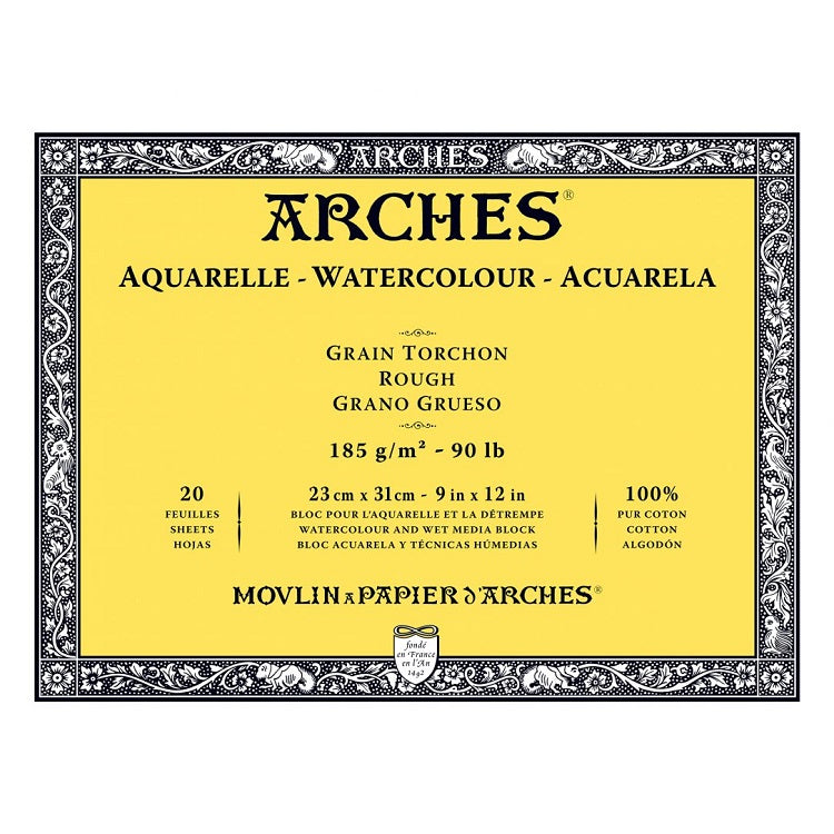 Blok ARCHES® Aquarelle Watercolour Rough | izberite format