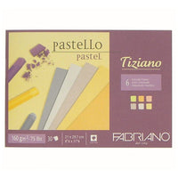 Blok barvnih papirjev za pastele FABRIANO Tiziano Soft | različne dimenzije