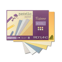 Blok barvnih papirjev za pastele FABRIANO Tiziano Soft | različne dimenzije – pogled 3
