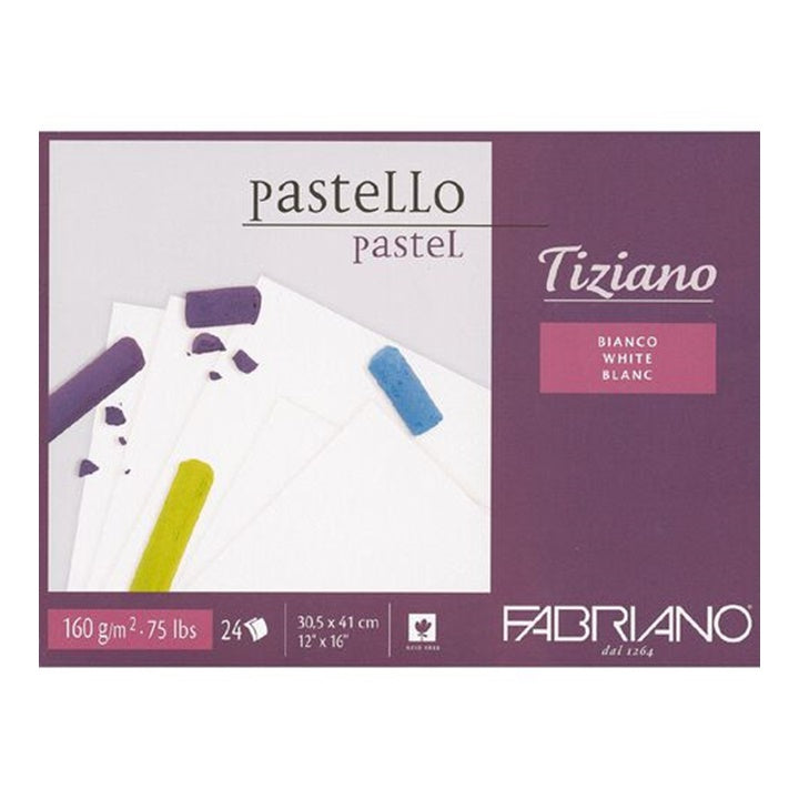 Blok belih papirjev za pastelne barve FABRIANO Tiziano | različne dimenzije – pogled 3